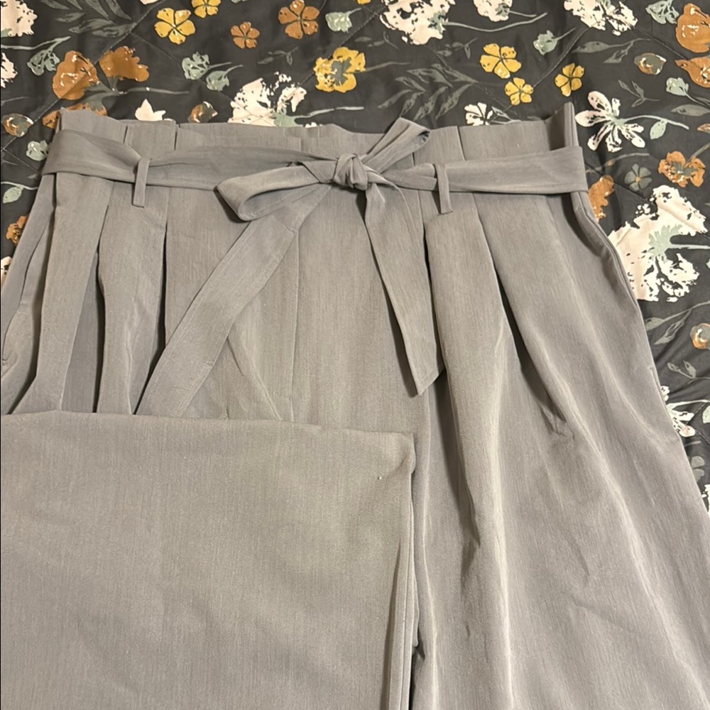 Gray Women's High-Waisted Pants by ASOS Design